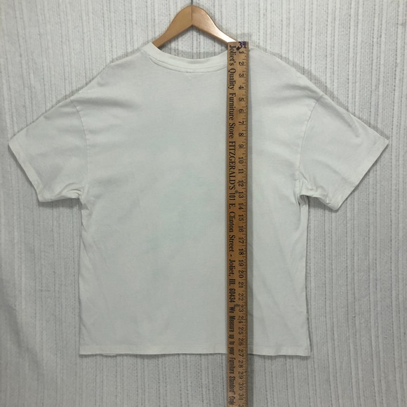 No Fear +H&M Graphic T-Shirt Skateboard Dog Cartoon White Tee Size XS - Picture 9 of 10